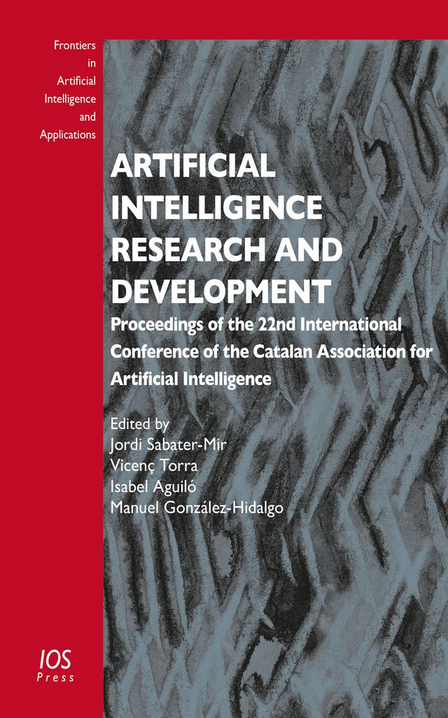 Artificial Intelligence Research and Development by Isabel Aguiló, Manuel González-Hidalgo, Vicenç Torra
