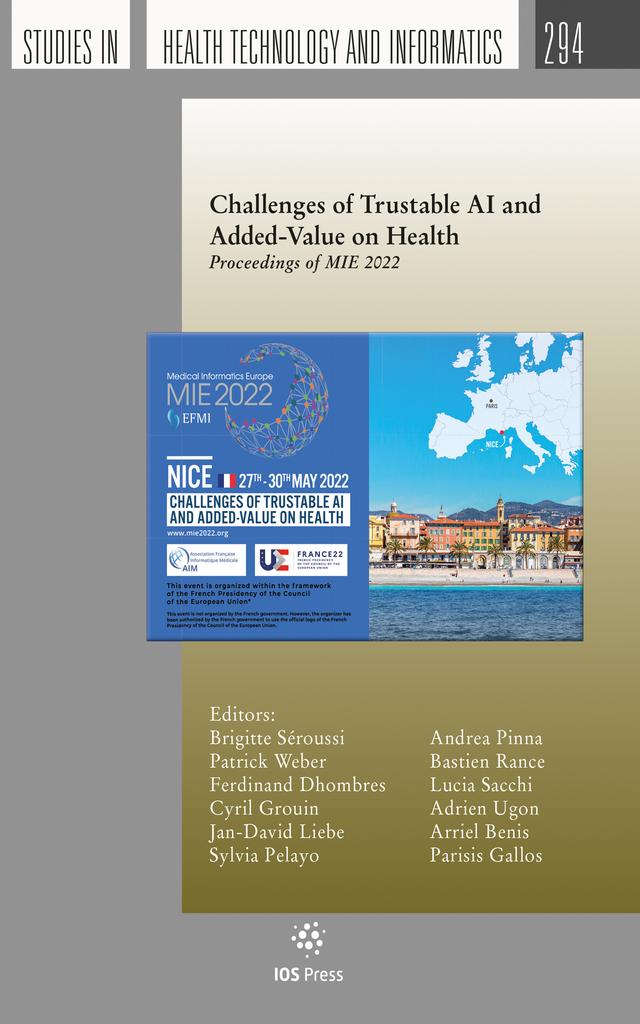 Challenges of Trustable AI and Added-Value on Health by Andrea Pinna, Cyril Grouin, Ferdinand Dhombres, Jan-David Liebe, Patrick Weber, Sylvia Pelayo
