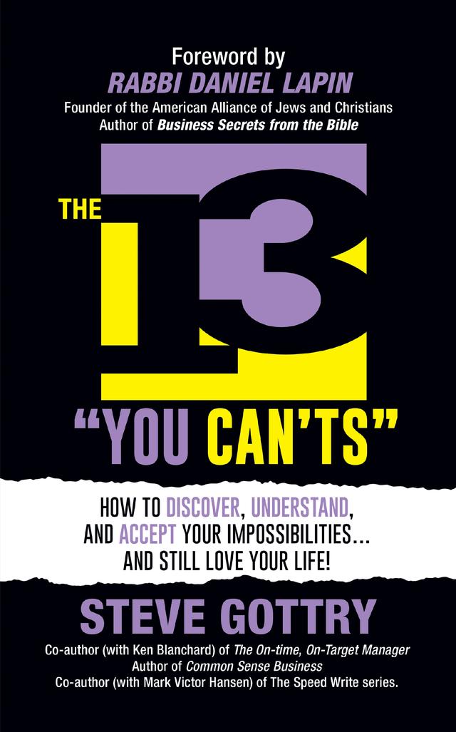 The 13 You Can'ts by Steve Gottry