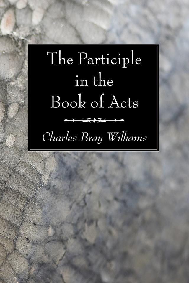The Participle in the Book of Acts by Charles Bray Williams