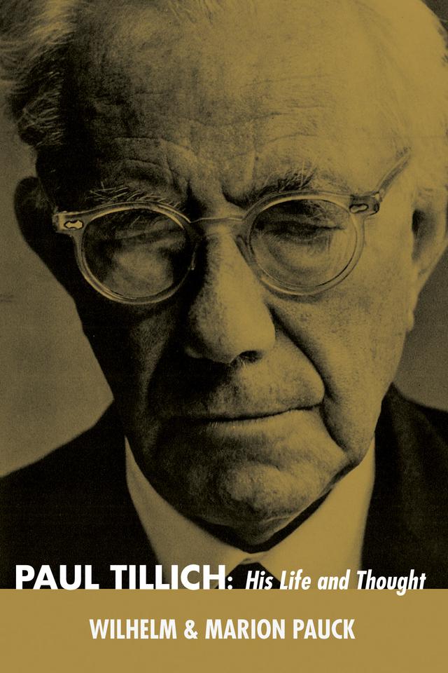 Paul Tillich by Marion Pauck, Wilhelm Pauck