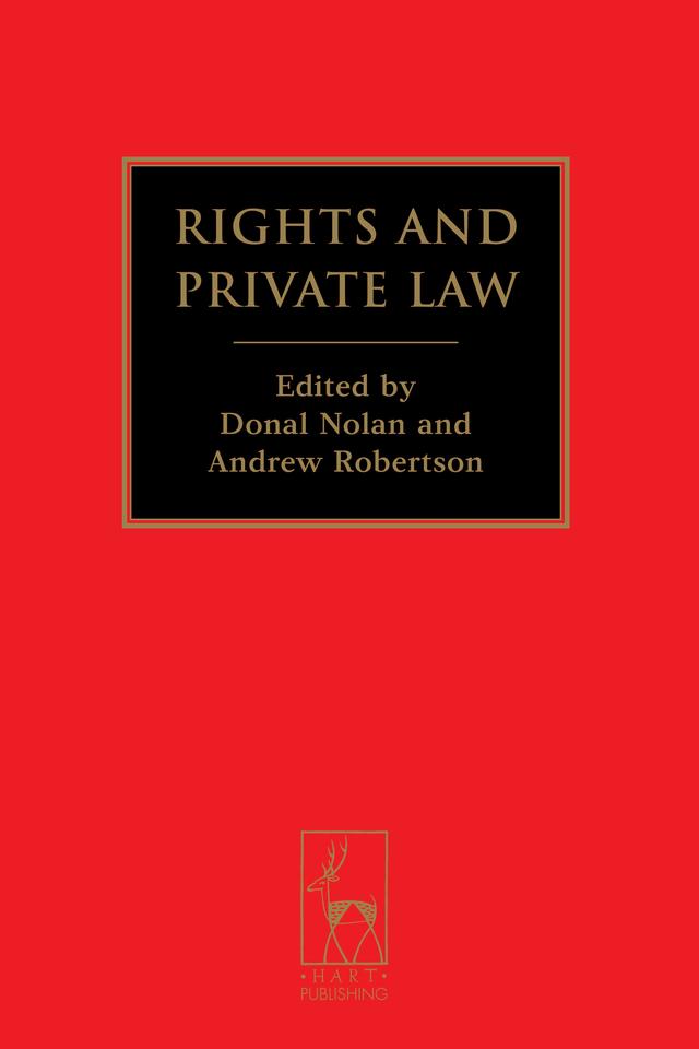 Rights and Private Law by Andrew Robertson, Donal Nolan