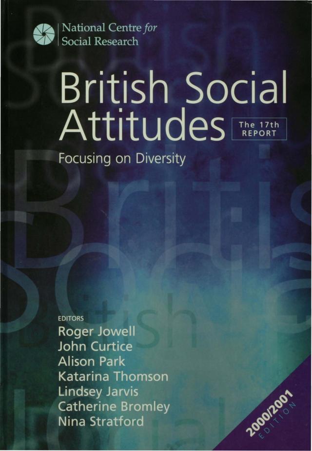 British Social Attitudes by Roger Jowell