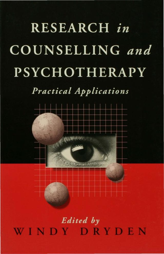 Research in Counselling and Psychotherapy by Windy Dryden
