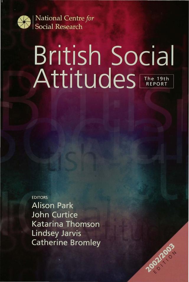 British Social Attitudes by Alison Park