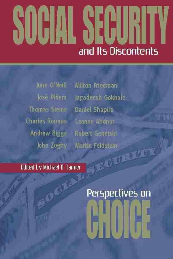 Social Security and Its Discontents by Michael D. Tanner
