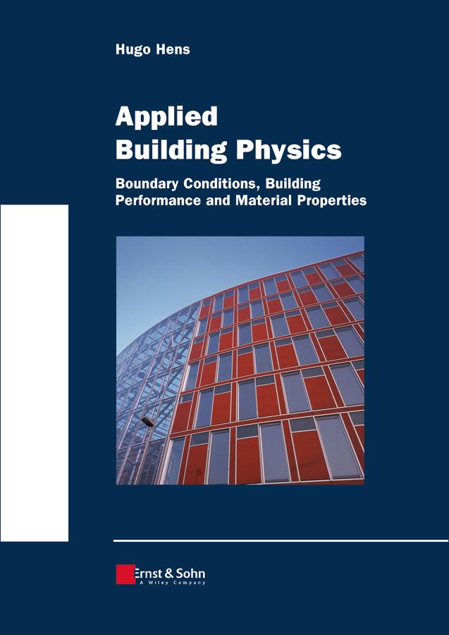Applied Building Physics by Hugo S. L. Hens