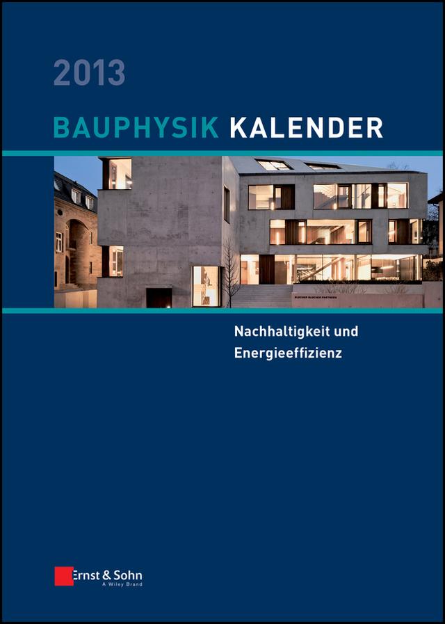 Bauphysik Kalender 2013 by Nabil A. Fouad