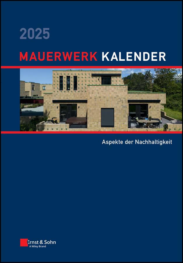 Mauerwerk-Kalender 2025 - Schwerpunkte by Detleff Schermer, Eric Brehm