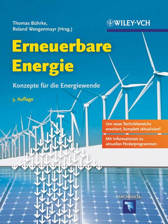 Erneuerbare Energie by Roland Wengenmayr, Thomas Bührke