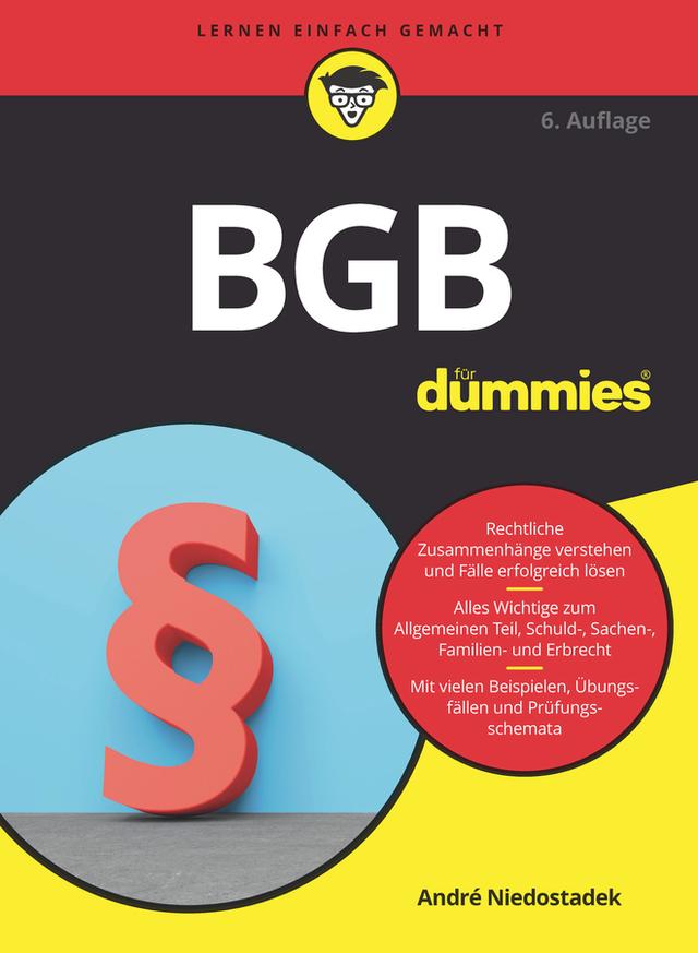 BGB für Dummies by André Niedostadek