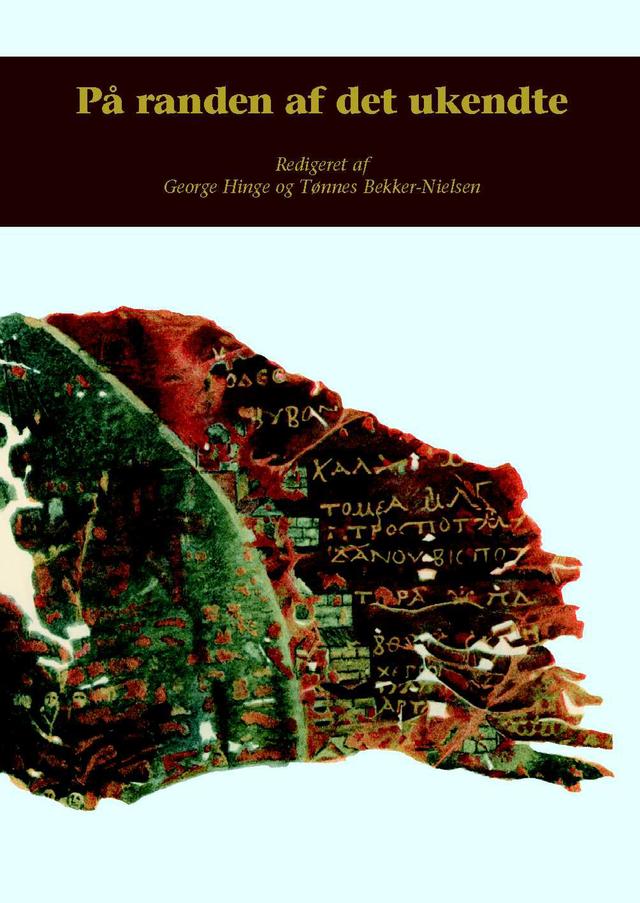 Pa randen af det ukendte by George Hinge, Tonnes BekkerNielsen, Tonnes Bekker-Nielsen