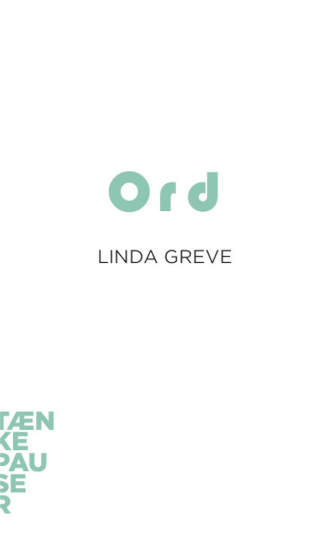 Ord by Linda Greve
