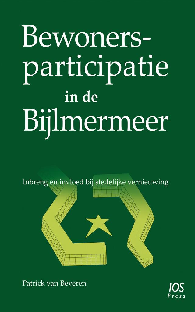 Bewonersparticipatie in de Bijlmermeer by Patrick van Beveren