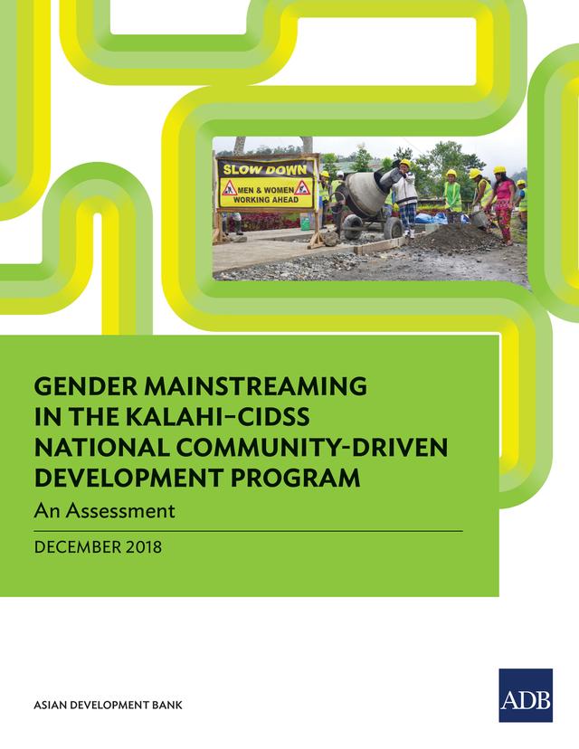 Gender Mainstreaming in KALAHI–CIDSS National Community-Driven Development Program by Asian Development Bank