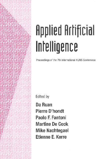 APPLIED ARTIFICIAL INTELLIGENCE by D'hondt Pierre, Fantoni Paolo, Ruan Da