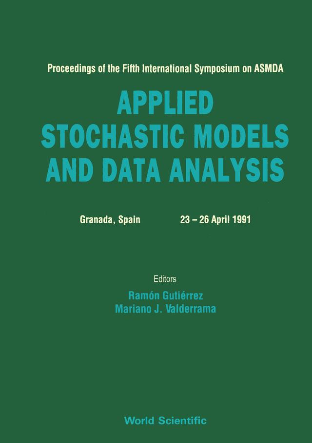 APPLIED STOCHASTIC MODELS & DATA ANALYSI by Gutierrez Ramon, Valderrama M J